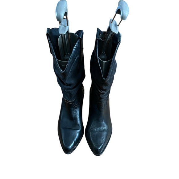 Paolo Fellicce Shoes - Paolo Fellicce Elegant Black Women's Boots Size 10 1/2 D